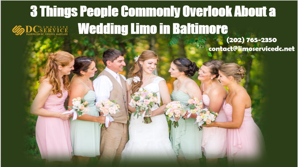wedding limo Baltimore
