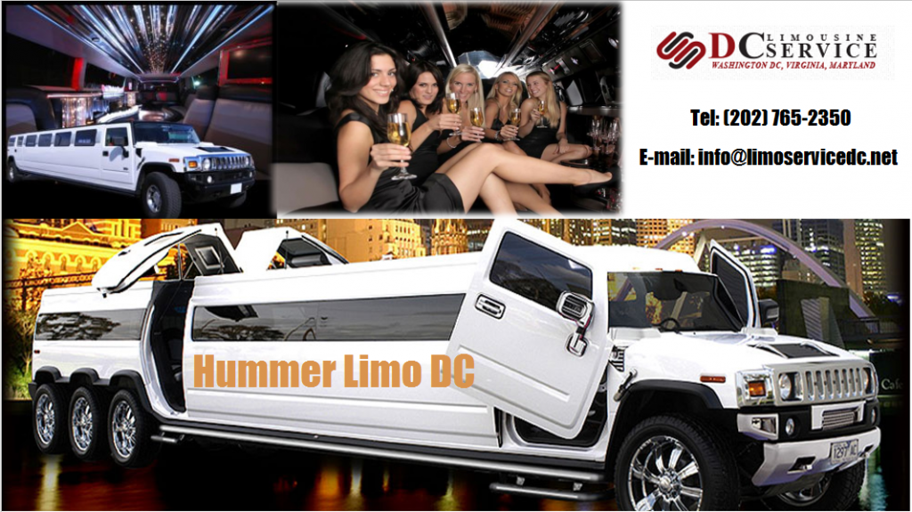 Black Hummer Limo DC