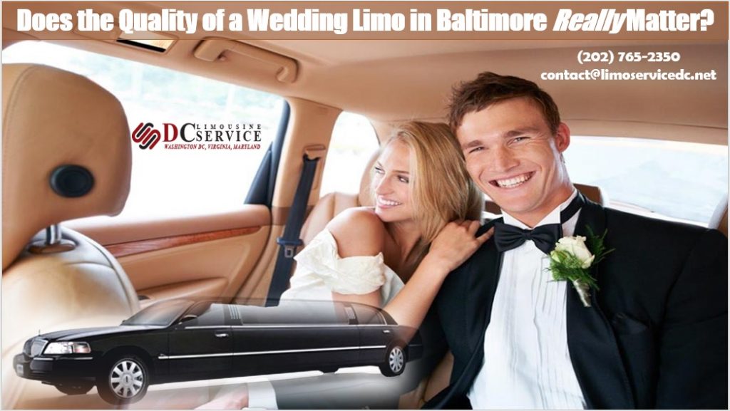 wedding limo in Baltimore
