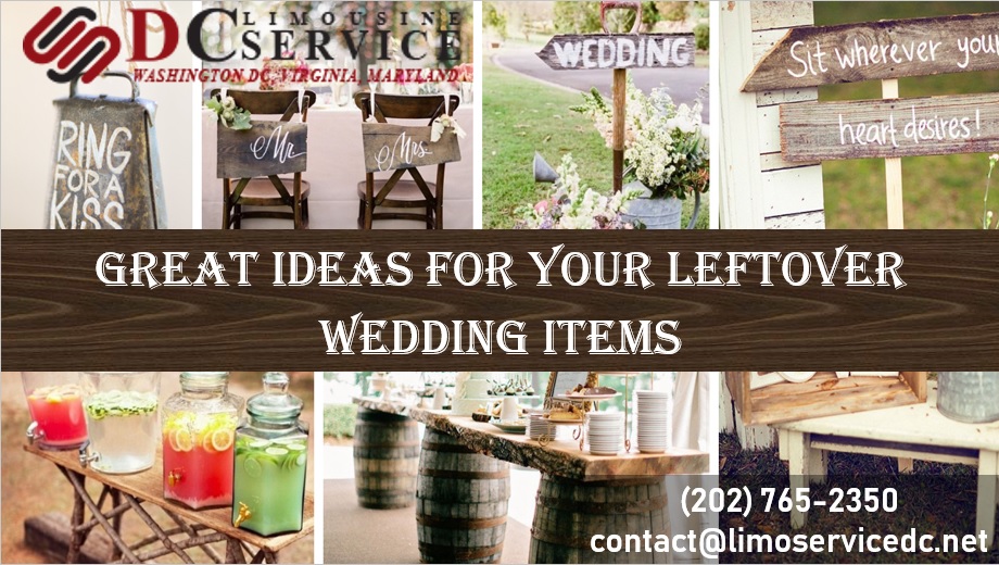 7 Spectacular Things to Do with Leftover Wedding Items