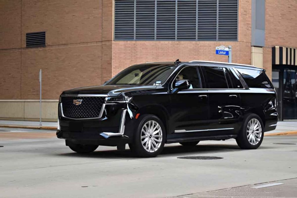 Cadillac Escalade in Black, 2025 Presidential Inauguration in Washington, DC