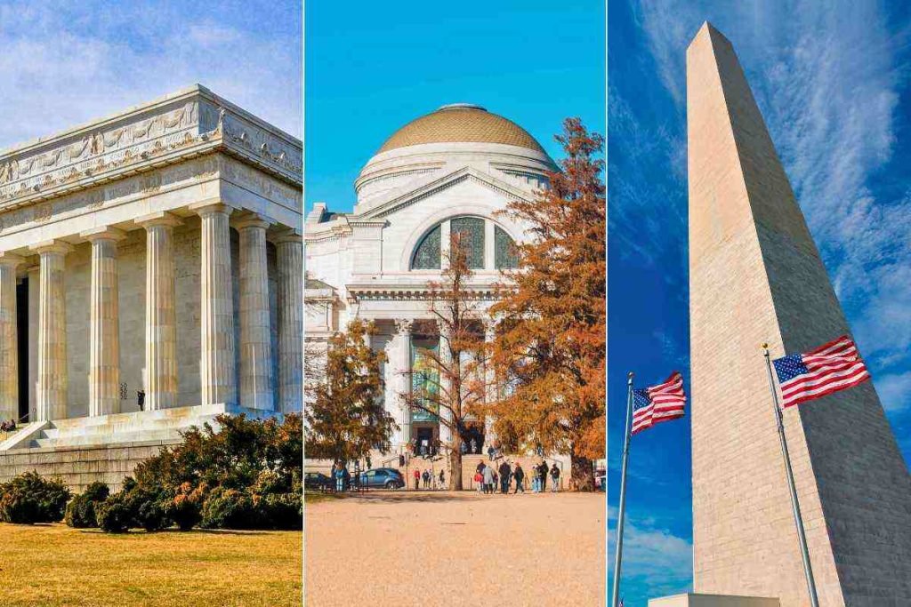 Lincoln Memorial, Smithsonian National Museum of American History,
Washington Monument