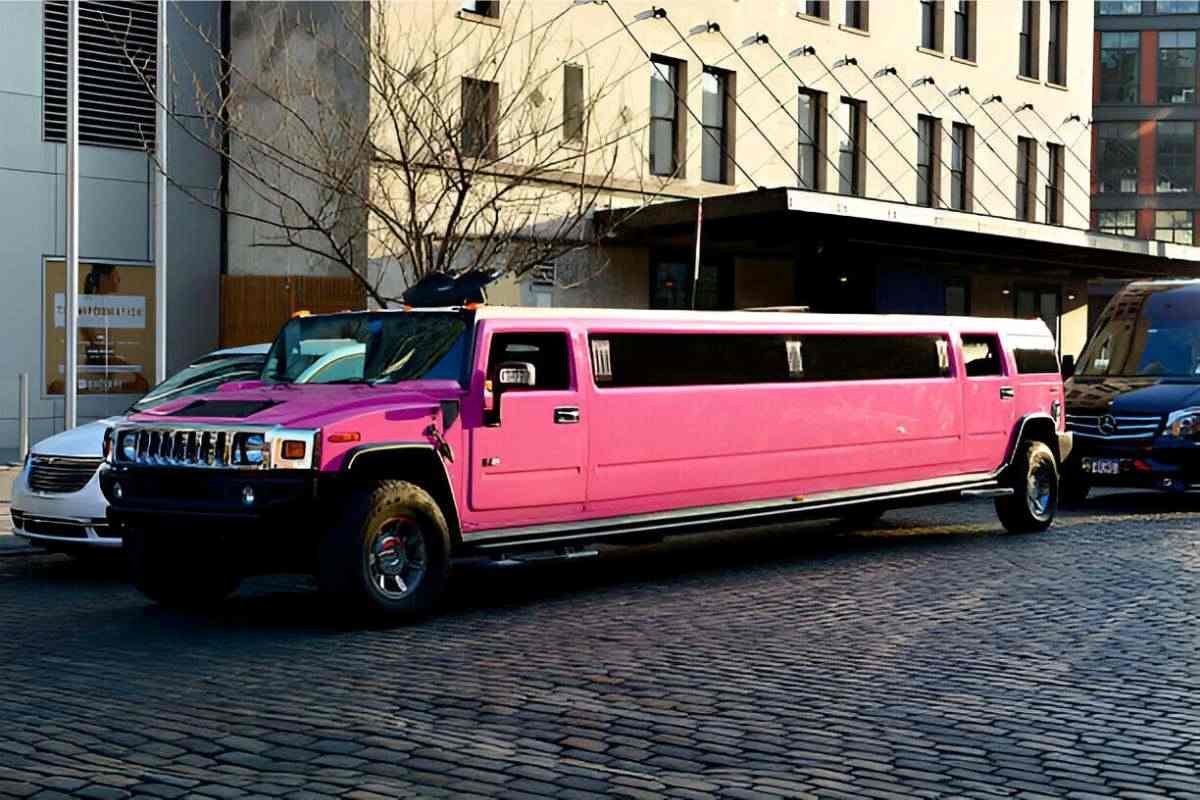 Pink Hummer Limo