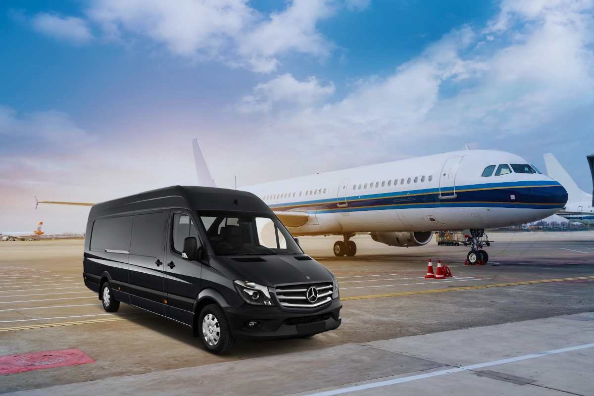 sprinter van dc airport transportation