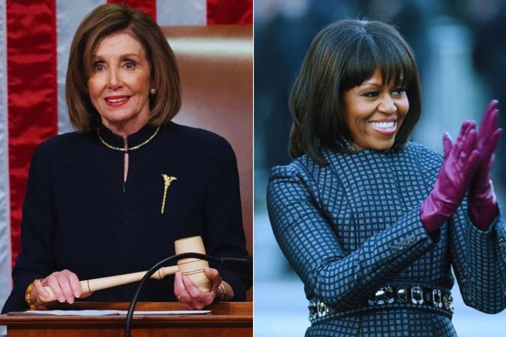 Nancy Pelosi, Lady Michelle Obama 