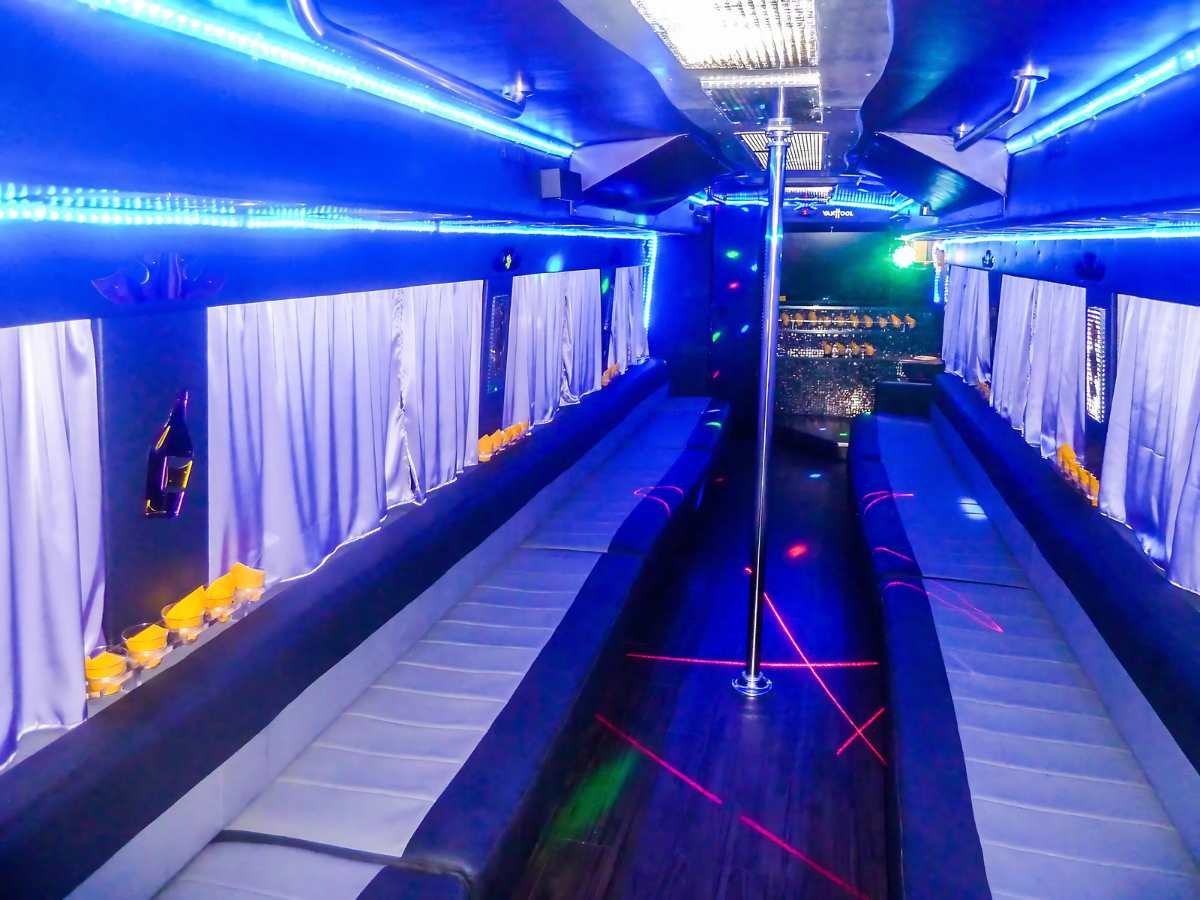 40 person party bus rental DC