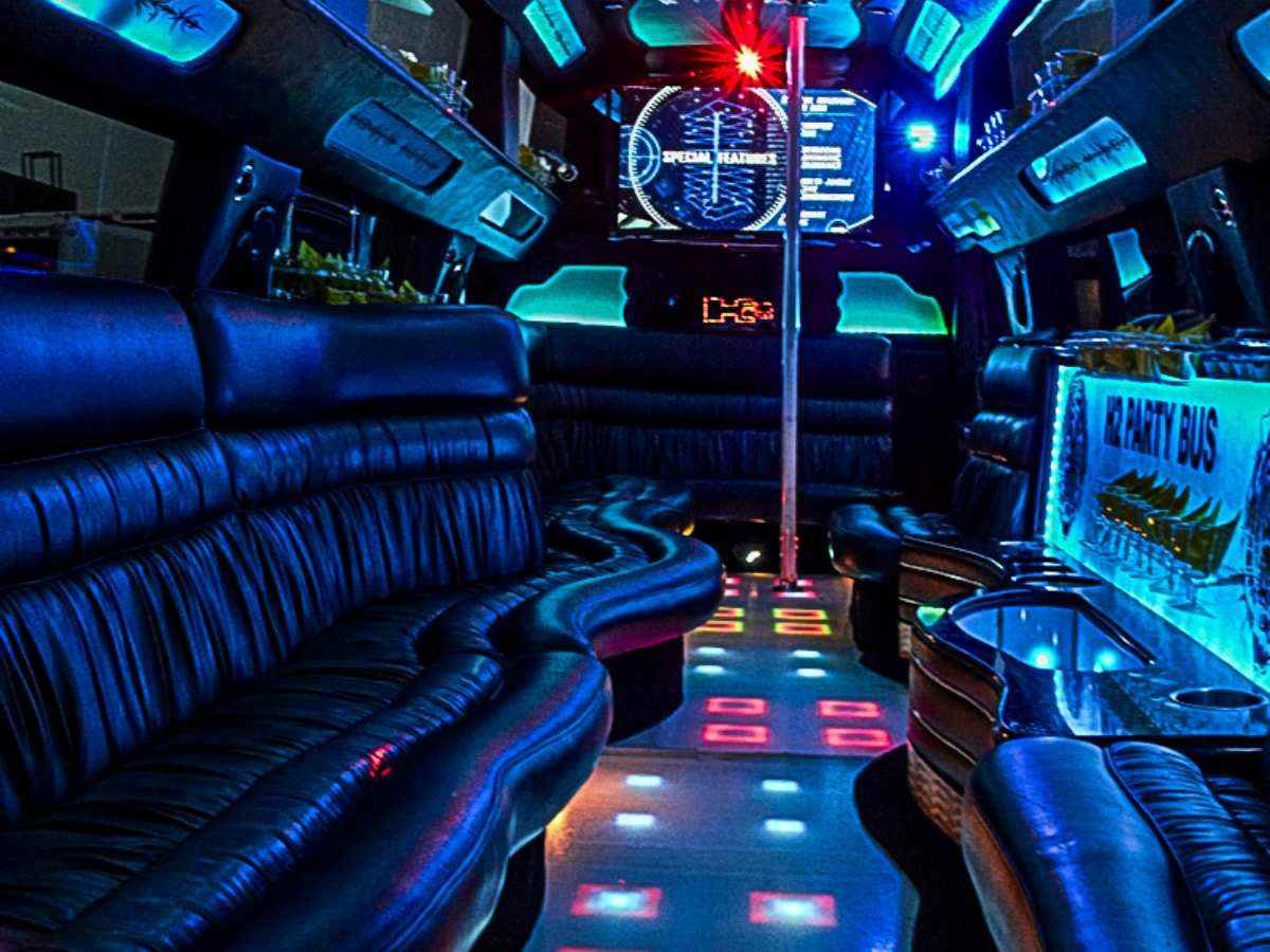 limousine party bus rentals washington dc