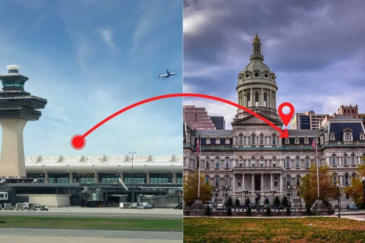 Shuttle Service from BWI Airport to Downtown Baltimore