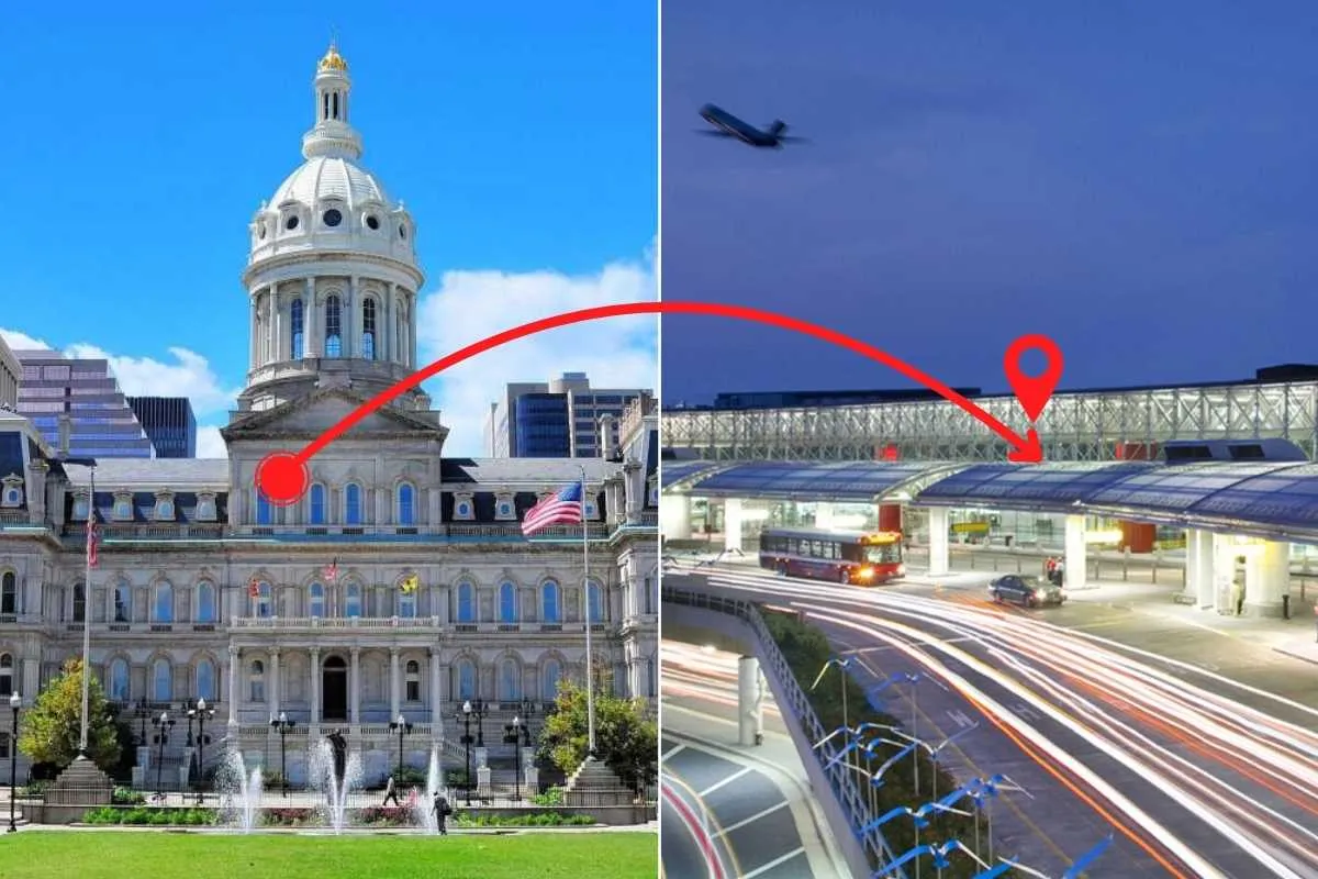 Shuttle Service from Downtown Baltimore to BWI Airport