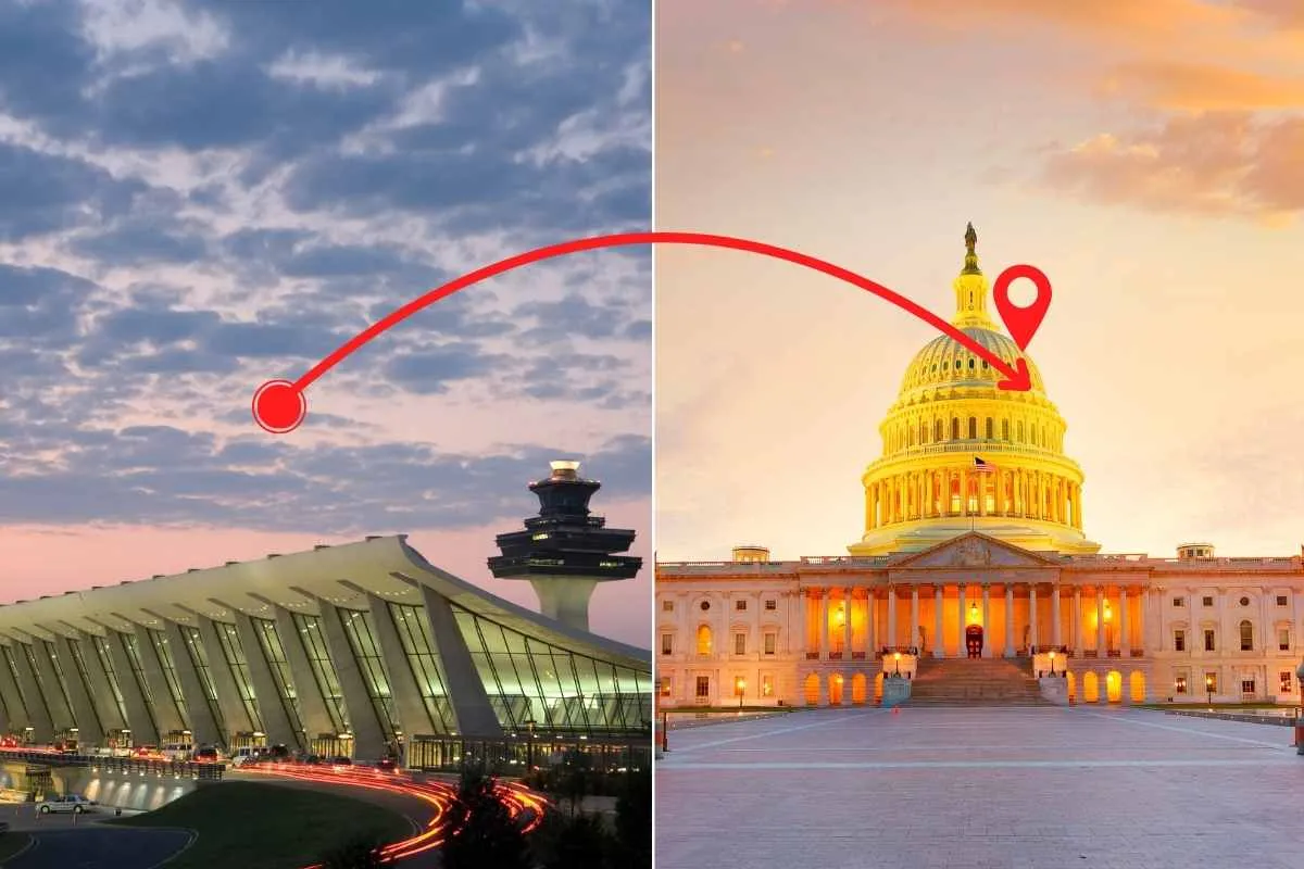 Car Service from IAD to Washington DC Downtown