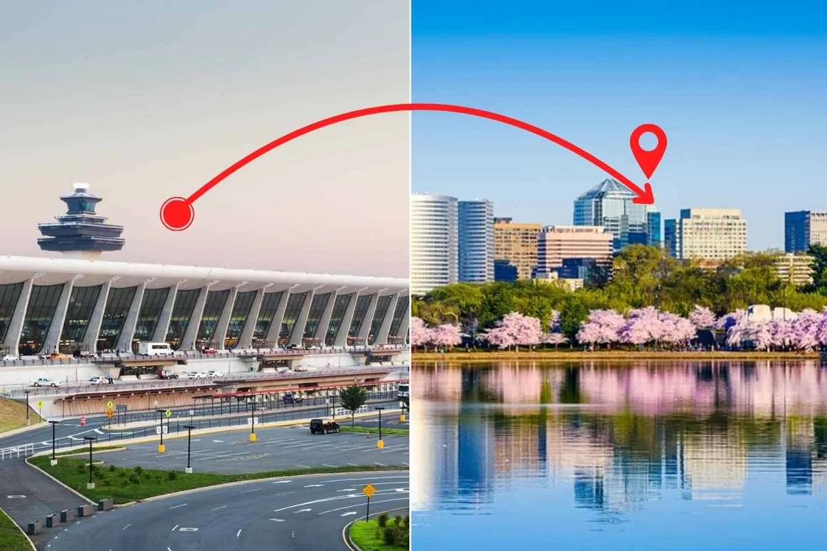 Shuttle from Dulles Airport to Arlington, VA