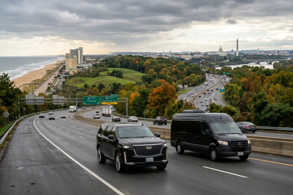 How Long Does It Take to Travel From Virginia Beach to Washington DC?