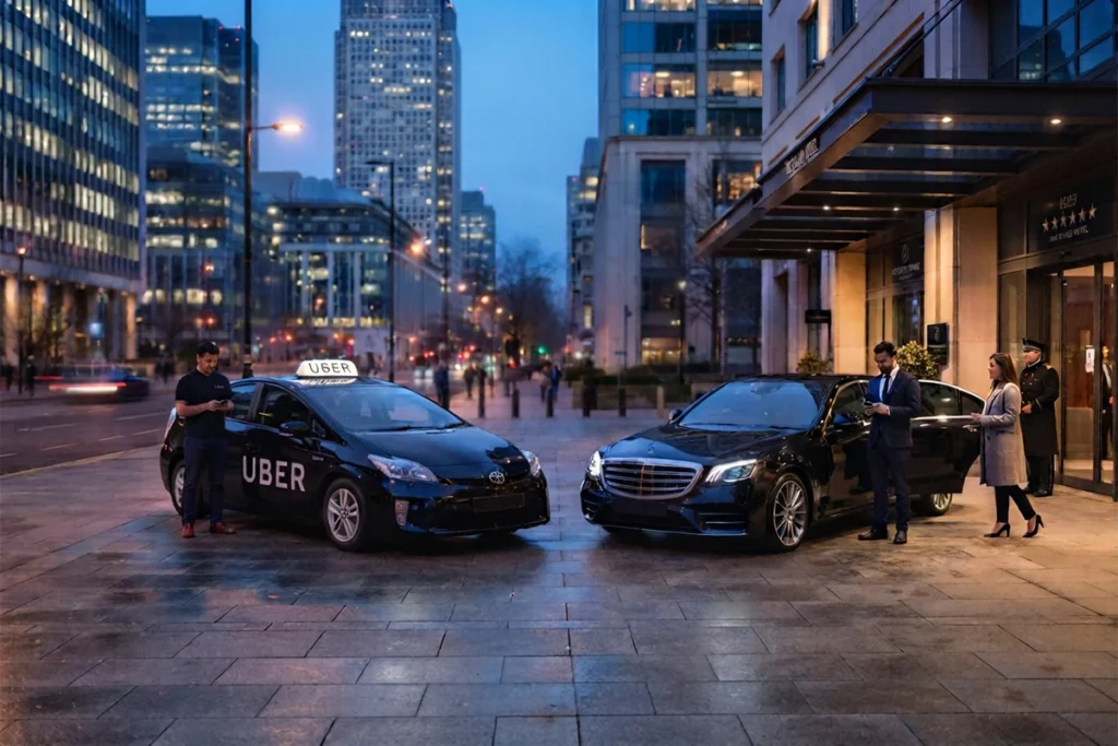 Is a chauffeur driven sedan cheaper than Uber Black?