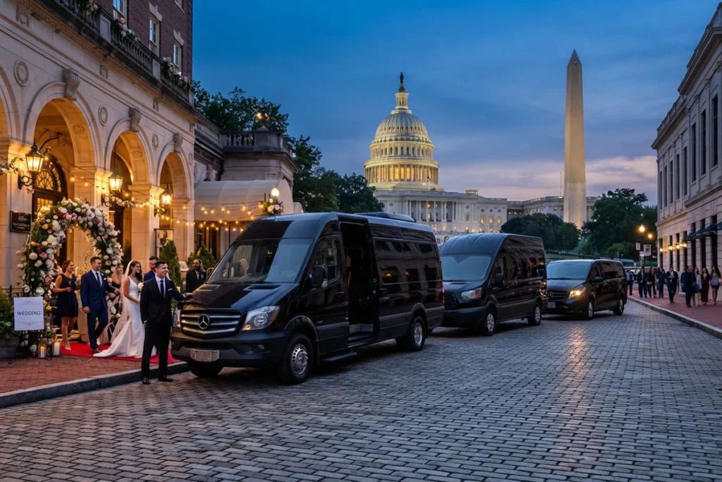 Van Service in DC for Weddings and Events