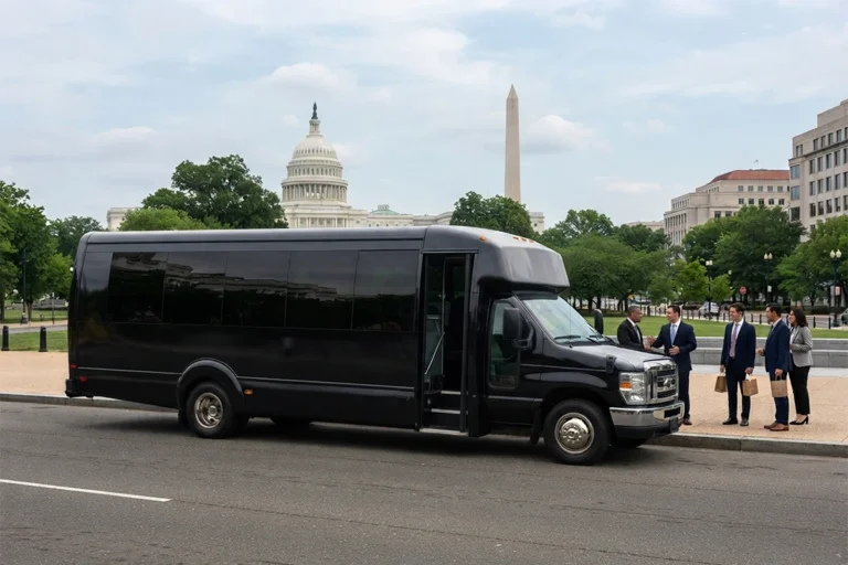 organising group transportation in Washington, DC