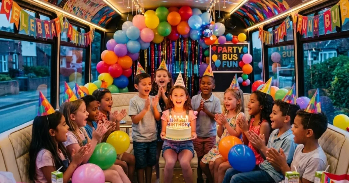 Book Your Children's Party Bus Today!