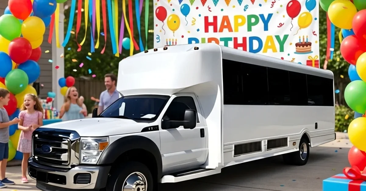 Perfect Transportation for Your Kid’s Birthday & Any Event!